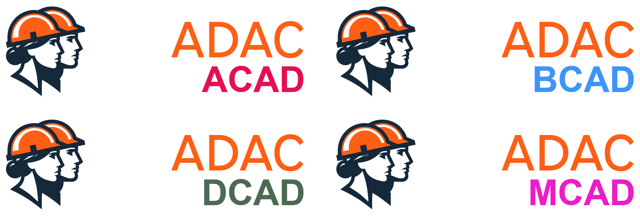 infrADAC ACAD, BCAD, DCAD and MCAD