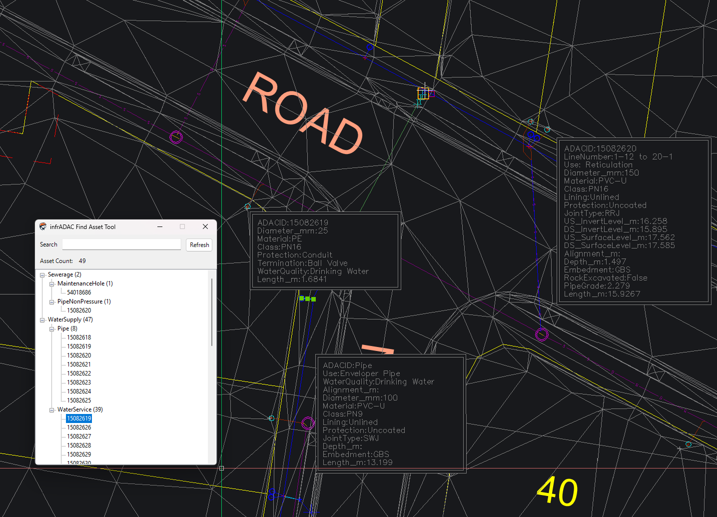 Generate and edit an ADAC asset in BricsCAD Pro